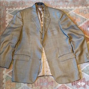 Men’s hounds tooth suit blazer
